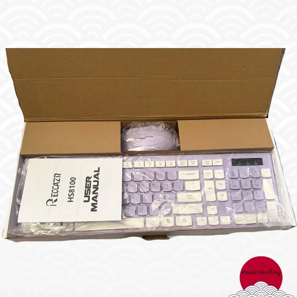 Wireless Keyboard & Mouse Set - Picture 2 of 10